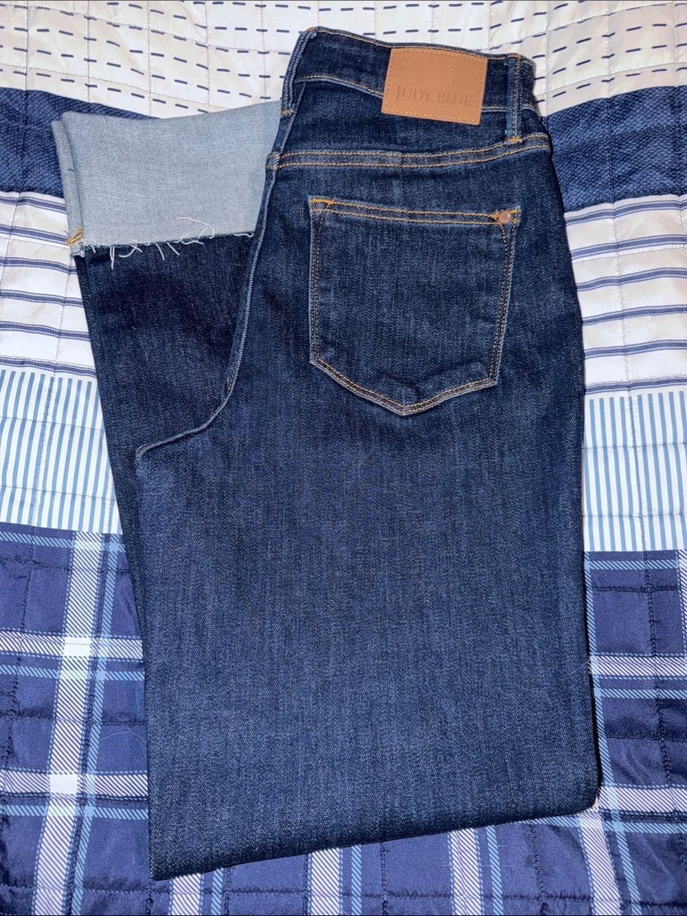 Judy Blue Dark Indigo Straight Fit Women's Jeans